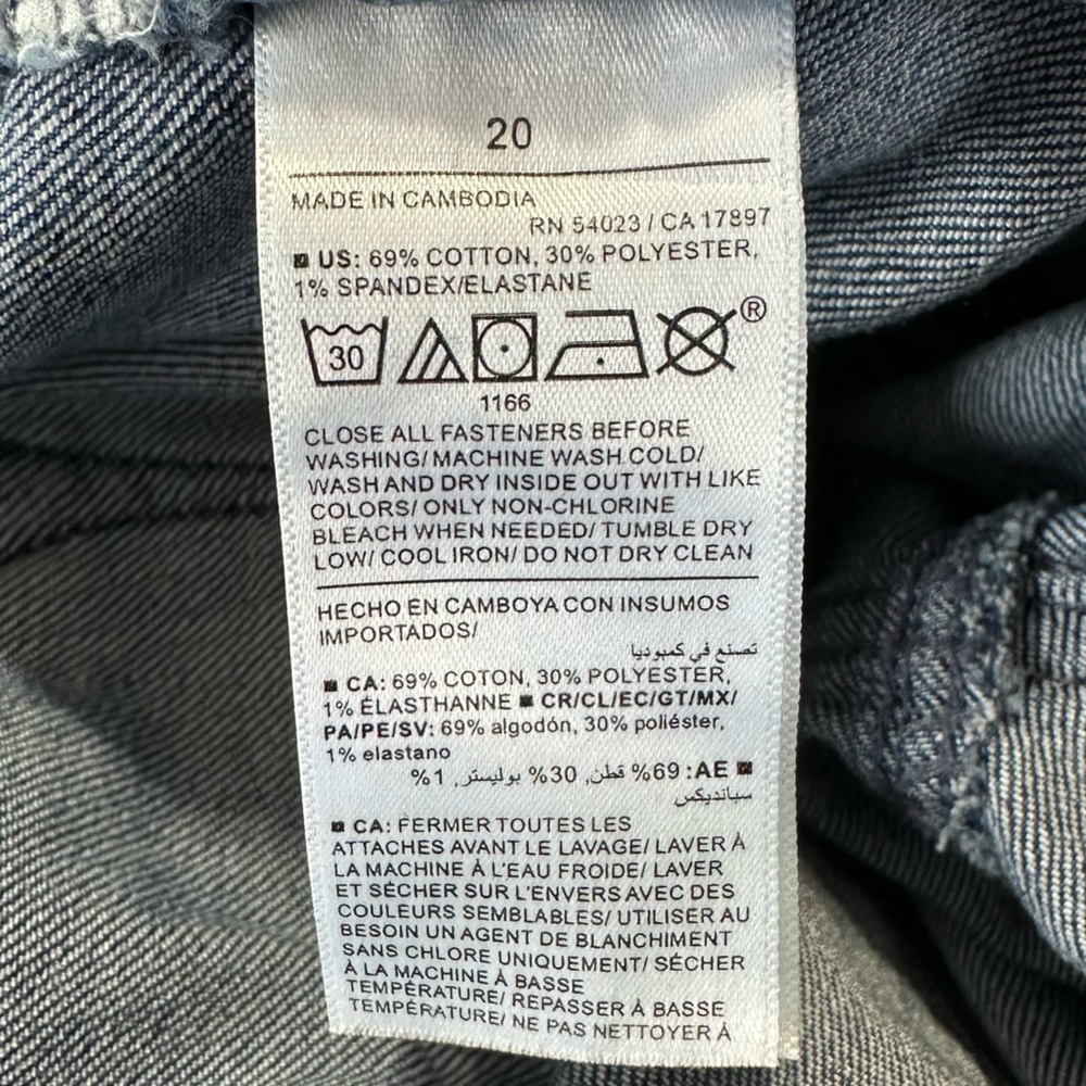 Old Navy WOW Mid Rise Bootcut Jean Medium Wash Sz 20 Regular - Picture 7 of 11